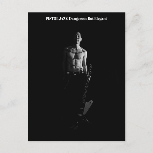 CARTÃO POSTAL PISTOL JAZZ(A) (Frente)