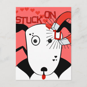 Cartão Postal Pit Bull Love Petey, o Touro Terrier..