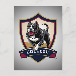 Cartão Postal Pitbull na faculdade: Logotipo