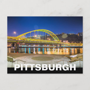 CARTÃO POSTAL PITTSBURGH