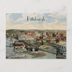 Cartão postal Pittsburgh 1931