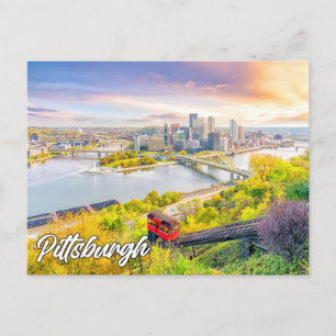 Cartão Postal Pittsburgh, Pensilvânia, Estados Unidos