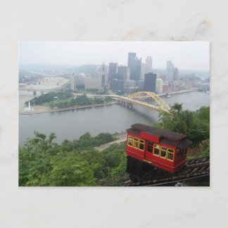 Cartão Postal Pittsburgh Skyline