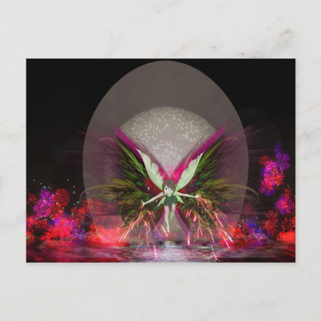 Cartão Postal Pixie (Frente)