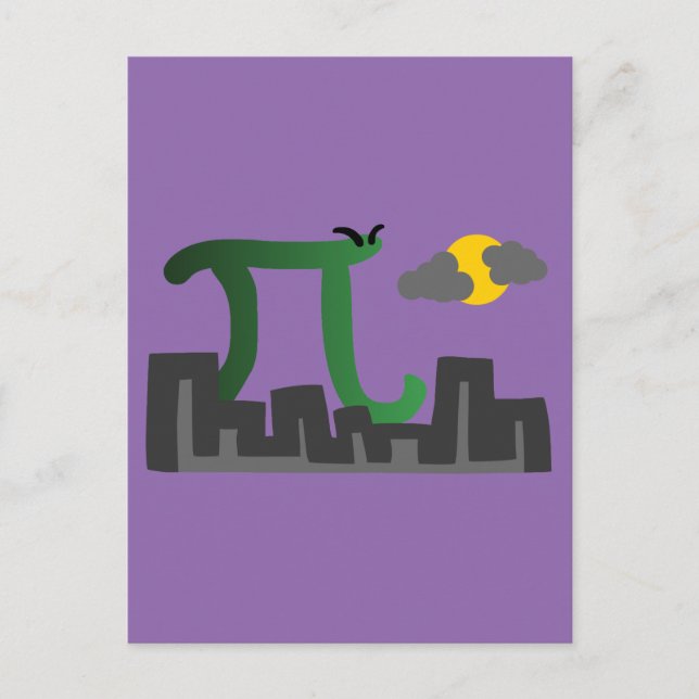 Cartão Postal Pizilla (Frente)