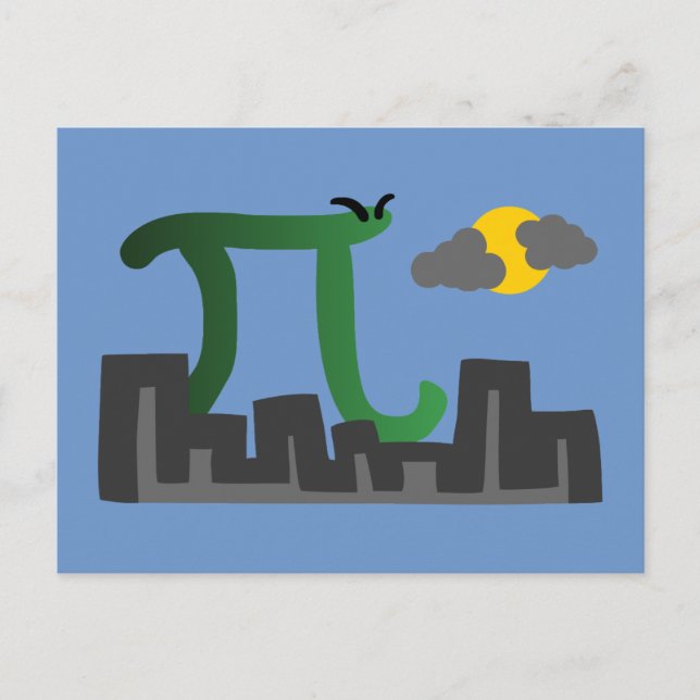 Cartão Postal Pizilla (Frente)