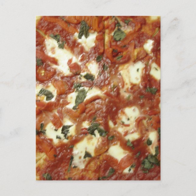 Cartão Postal Pizza! (Frente)