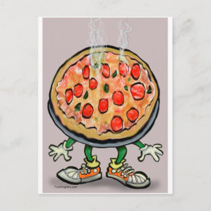 Cartão Postal Pizza