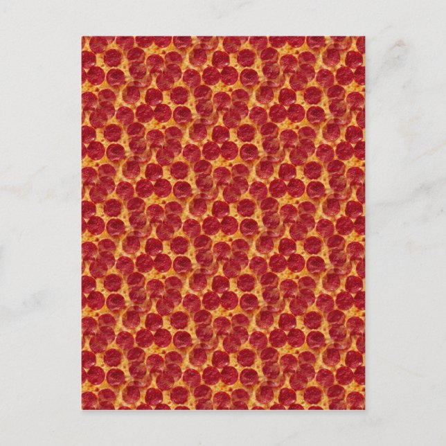 Cartão Postal pizza pizza (Frente)