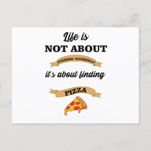 Cartão Postal Pizza Sayings Lover Foodie