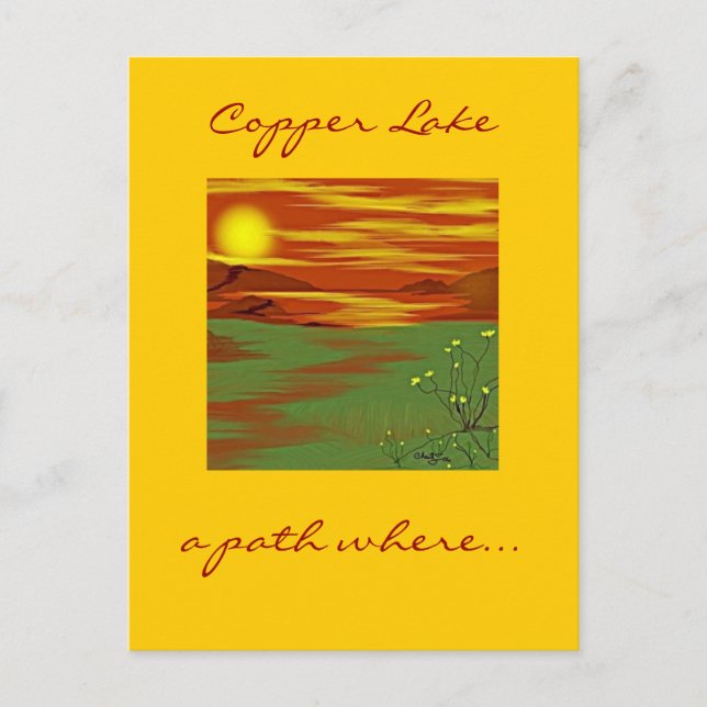 Cartão Postal Placa (Frente)