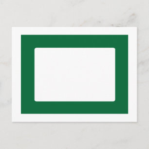 Cartão Postal Placa 7X5 com Dentro redondo que contém transp Gre