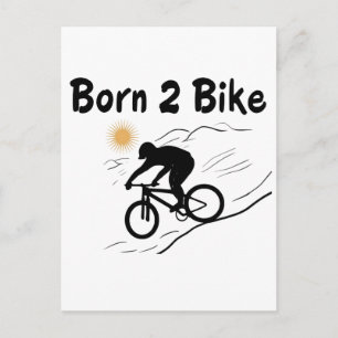 Cartão Postal Placa Biker