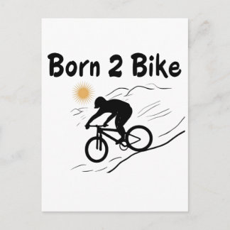Cartão Postal Placa Biker