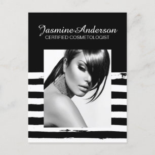 Cartão Postal Placa Comp Artista Makeup Totalmente Personalizáve