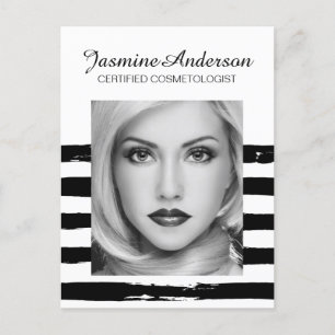 Cartão Postal Placa Comp Artista Makeup Totalmente Personalizáve