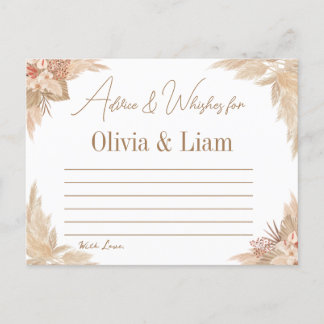 Cartão Postal Placa de Chá de panela de Conselhos e Desejos de G