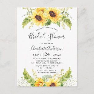 Cartão Postal Placa de Chá de panela Eucalyptus Sunflower Elega