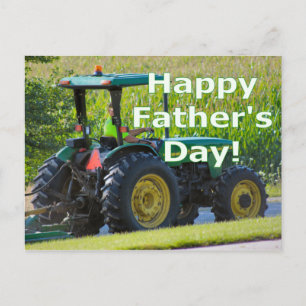 Cartão Postal placa de dia de os pais