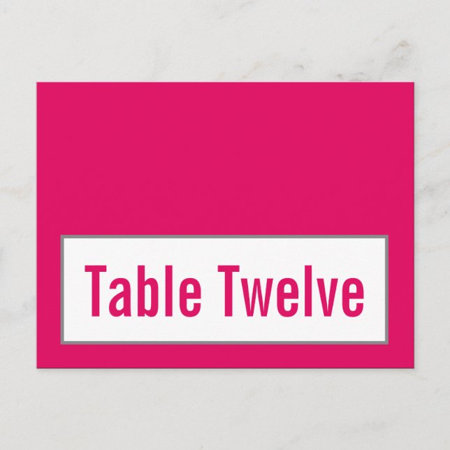 Cartão Postal Placa de lugar gravável Cinza moderna Damask Lace  (Frente)