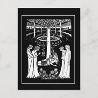 Placa de Posto Beardsley Lancelot