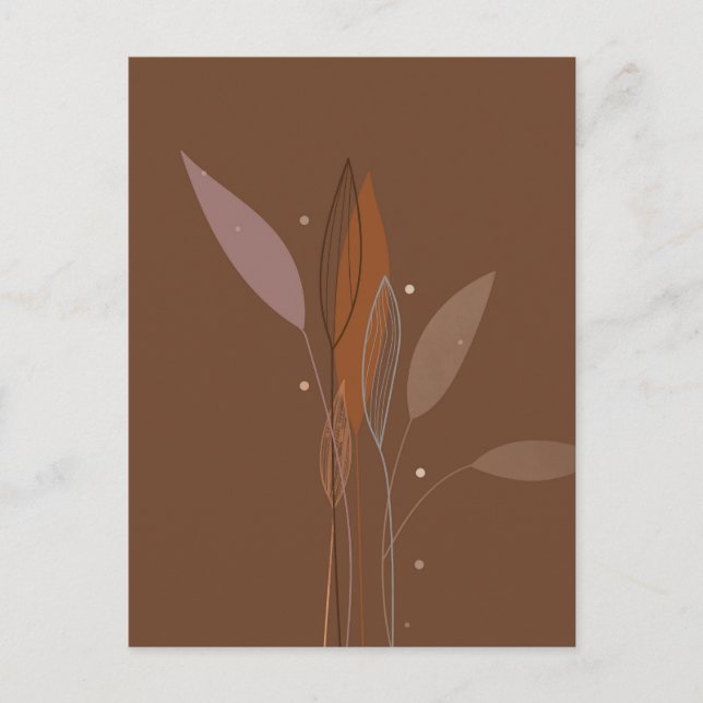 Cartão Postal Placa de Posto Boho Aestésico 026 (Frente)