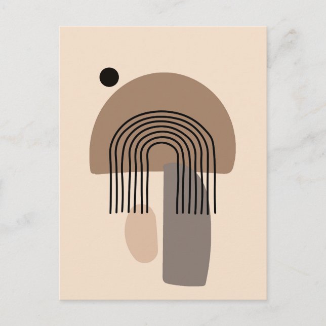 Cartão Postal Placa de Posto Boho Aestésico 028 (Frente)