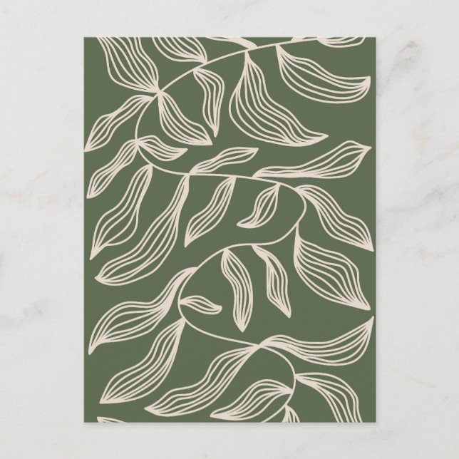 Cartão Postal Placa de Posto Boho Aestésico 032 (Frente)