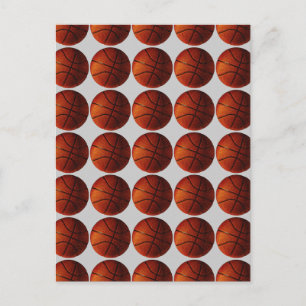 Cartão Postal Placa de Posto de basquete
