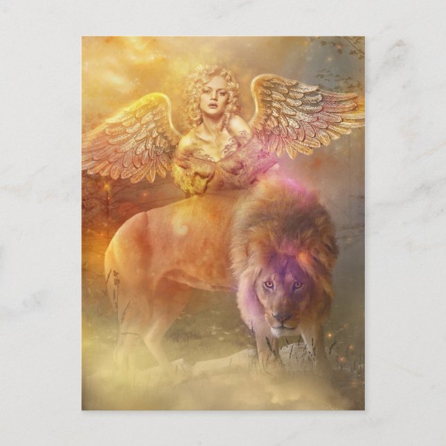 Cartão Postal Placa de Posto de Idade do ouro (Frente)