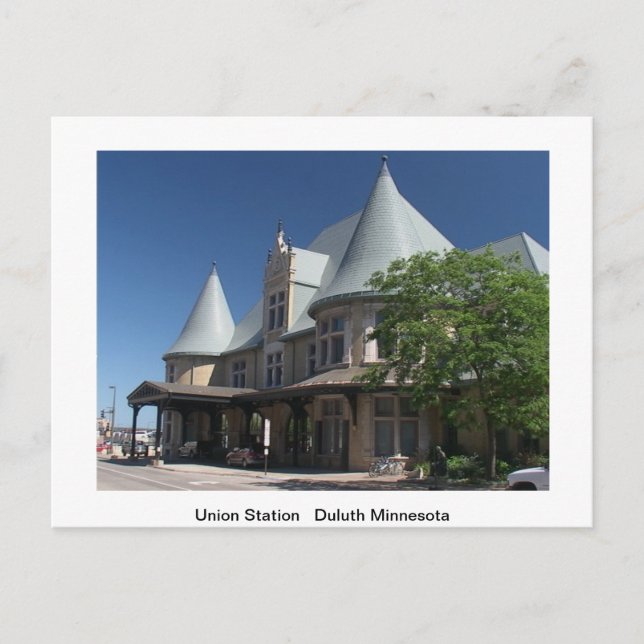 Cartão Postal Placa de Posto de treinadores (Frente)