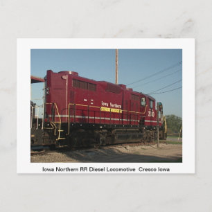 Cartão Postal Placa de Posto de treinadores