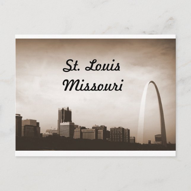 Cartão Postal Placa de posto do arco (Frente)