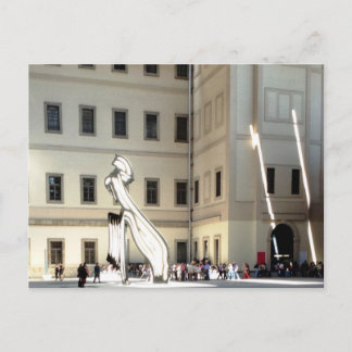 Cartão Postal placa de Posto do pc Artisanware Viagem