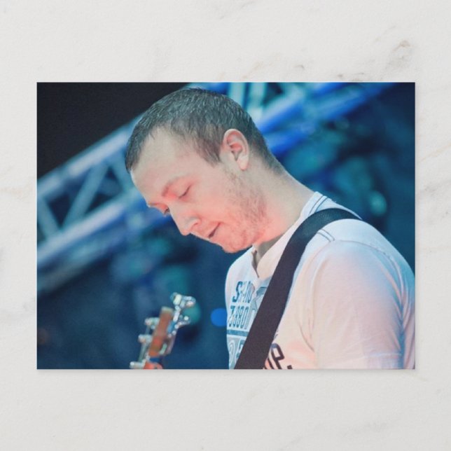 Cartão Postal Placa de Posto Enemy Armada - Cor de Seamie O'Conn (Frente)