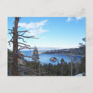 Cartão Postal Placa de Posto Lake Tahoe