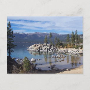 Cartão Postal Placa de Posto Lake Tahoe
