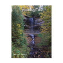 Placa de Posto Munising Falls