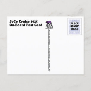 Cartão Postal Placa de Posto On-Conselho JoCo 2025