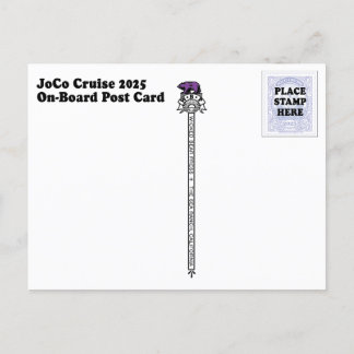 Cartão Postal Placa de Posto On-Conselho JoCo 2025