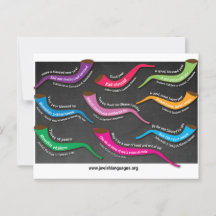 Placa de Posto Rosh Hashana