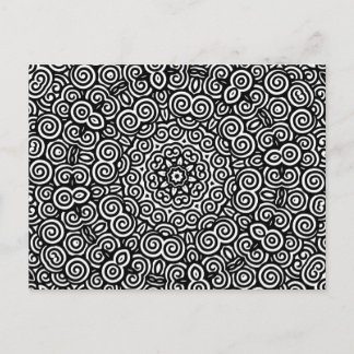 Cartão Postal Placa de Posto Sue Swirly