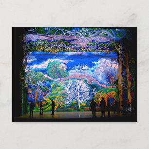 Cartão Postal Placa de posto técnico de ensaio de LA SYLPHIDE