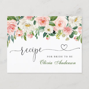 Cartão Postal Placa de recebimento de Chá de panela das flores d