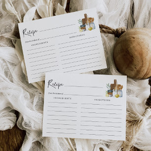 Cartão Postal Placa de Receita do Chá de panela da Cozinha Water