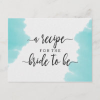 Placa de Receita do Pincel de Aqua Watercolor