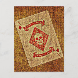 Cartão Postal Placa de Reprodução