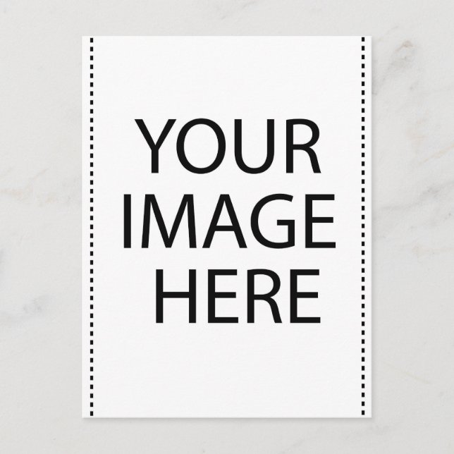 Cartão Postal Placa de Vazio Natureza (Frente)