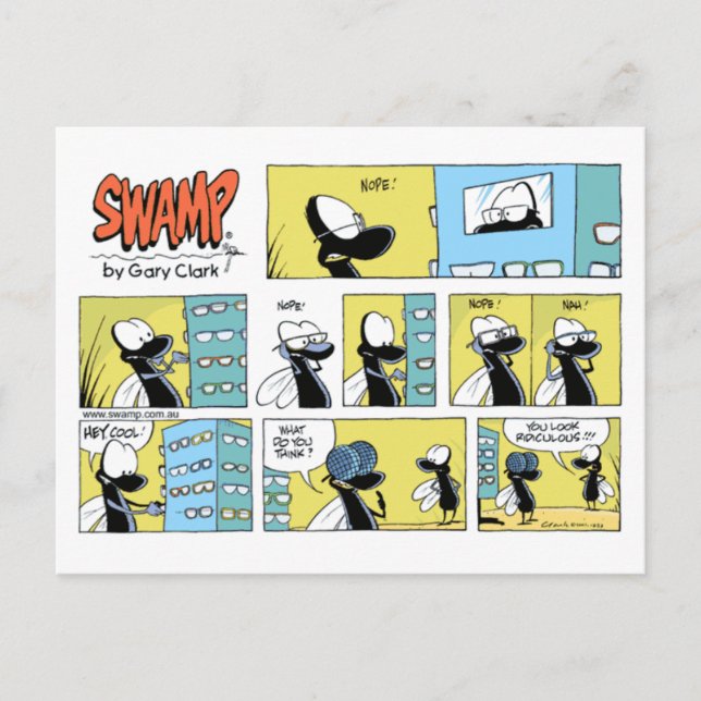 Cartão Postal Placa de Verificação Optometria de Troca (Frente)