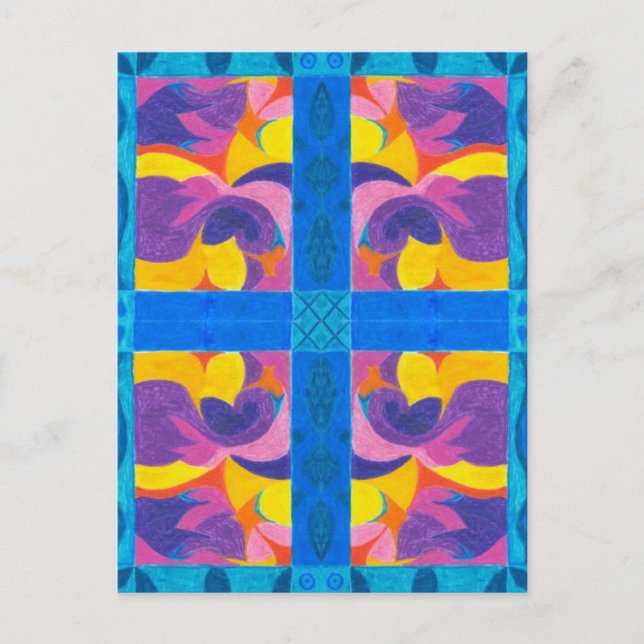 Cartão Postal Placa fruta (Frente)